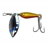 Блесна-вертушка Grows Culture SILVER CREEK Holo green/gold 9 г