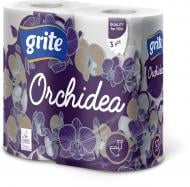 Туалетний папір GRITE Orchidea тришаровий 4 шт.