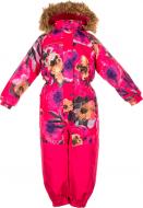 Комбинезон для девочки HUPPA Chloe 1 р.128 фуксия/с принтом 36190130-81763-128