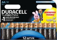 Батарейка Duracell Turbo Max MN1500 AA (R6, 316) 12 шт. (81528443)