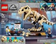 Конструктор LEGO Jurassic World Скелет тираннозавра на выставке 76940