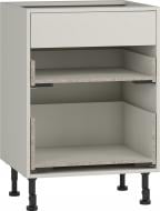 Тумба нижня Грейд з 3-ма ящиками повного відкриття V-6 Оптимум 600x870x522 мм фунго