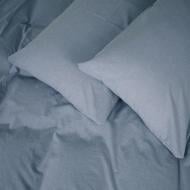 Простынь на резинке 40-0020 Silk Dreams 120x200 см светло-синий MirSon