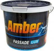 Краска акриловая Amber Fassade LUX мат белый 5 л
