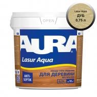 Деревозащитное средство Aura® Aqua дуб шелковистый мат 0,07 л