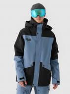 Куртка чоловіча зимова 4F TECHNICAL JACKET M509 4FWAW24TTJAM509-32S р.L синя із чорним