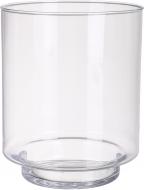 Ваза стеклянная Wrzesniak Glassworks Нью 18х23 см 27-611M 23 см прозрачная 27-611M