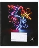 Зошит шкільний Neon movement_25 24 аркуші в клітинку Nota Bene