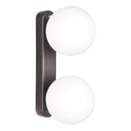 Бра Фабрика Світла 2x40 Вт G9 античная латунь НББ 127-2х40-323