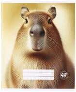 Зошит шкільний Capybara_25 48 аркушів у клітинку Nota Bene