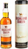 Віскі Highland Queen 40% в тубусі 0,7 л