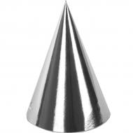 Набір ковпаків Святковий срібний Party Хата 5 шт. Набір ковпаків Святковий срібний Party Хата 5 шт.