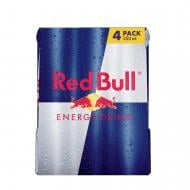 Энергетический напиток Red Bull упаковка 4 шт. 1 л