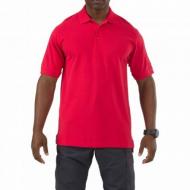 Поло 5.11 Tactical Professional Polo - Short Sleeve р.S красный