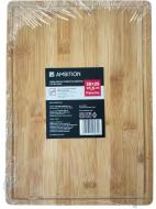 Доска кухонная Ambition прямоугольная, 35х25х1,5 см, бамбук