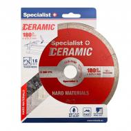 Диск алмазный отрезной Specialist+ CERAMIC 180x2,0x25,4 11/2-3180