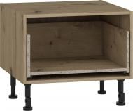 Тумба нижняя Грейд частичного открытия Q-25 Оптимум 600x510x560 мм дуб артизан