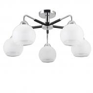 Люстра потолочная Victoria Lighting Paulo/PL5 5x40 Вт E27 хром/черный