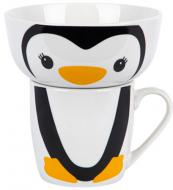 Набір дитячого посуду Happy Penguin (YF6013) Limited Edition