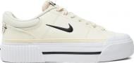 Кроссовки женские Nike WMNS COURT LEGACY LIFT FV5526-101 р.38 бежевые