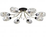 Люстра потолочная Victoria Lighting Botswana/PL8 8x40 Вт E14 медь/черный