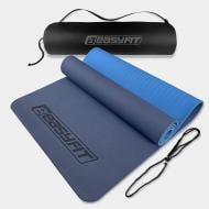 Килимок для йоги та фітнесу EasyFit 183х61х6 мм EF-1924s синьо-блакитний Килимок для йоги та фітнесу EasyFit 183х61х6 мм EF-1924s синьо-блакитний