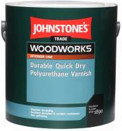 Лак мебельный Durable Quick Dry Polyuretane Varnish Johnstone's глянец бесцветный 0,75 л