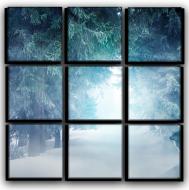 Картина модульна Вовки взимку 77x77 см Hotel Arizona HD C-9-SNOW-30x30-BLUE Картина модульна Вовки взимку 77x77 см Hotel Arizona HD C-9-SNOW-30x30-BLUE