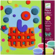 Набор для лепки Djeco Шарики и полосочки Слоненок DJ08913 Набор для лепки Djeco Шарики и полосочки Слоненок DJ08913