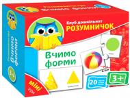 Игра настольная Vladi Toys Умник. Мини-игры. Учим формы VT1309-05 Игра настольная Vladi Toys Умник. Мини-игры. Учим формы VT1309-05