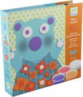 Набор для лепки Djeco Шарики и полосочки Мишка DJ08914 Набор для лепки Djeco Шарики и полосочки Мишка DJ08914