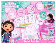 Набір спрей-ручок Gabby's Dollhouse з трафаретами GD23364