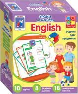 Игра настольная Vladi Toys Английский на магнитах. Семья VT1502-17 Игра настольная Vladi Toys Английский на магнитах. Семья VT1502-17