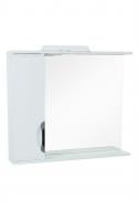Зеркало ХАСТ Альпина 80 + шкаф белый (лів)