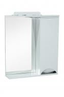 Зеркало ХАСТ Альпина 80 + шкаф белый (прав)
