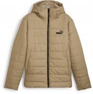 Куртка мужская демисезонная Puma ESS HOODED PADDED JACKET 84893867 р.2XL светло-коричневая