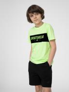 Футболка 4F 4FJSS22TTSHM572-45N р.146 зелений