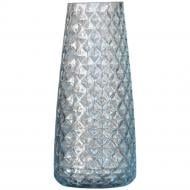 Ваза для цветов Piera 22 см прозрачная 80241122/1