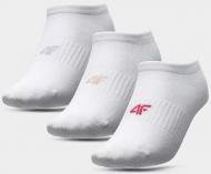 Шкарпетки 4F 4FJSS22USOCF032-90S р.32-35 білий 3 шт.