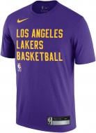 Футболка Nike LA LAKERS DRI-FIT NBA PRACTICE FJ0209-504 р.XL фиолетовый