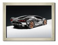 Картина Lamborghini Sian 41x31 см Hotel Arizona HD 1 SILVER FR-17353943800-LAMB-12x
