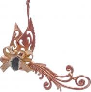 Игрушка на елку Жар-птица пластик 2417-317 15 см золотой