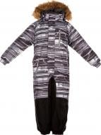 Комбинезон для мальчика HUPPA Fenno р.122 серый/с принтом 36240030-82648-122