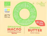 Масло Organic Milk 82,6% органическое Экстра 180 г
