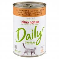 Консерва для взрослых котов Almo Nature Daily Menu с индейкой 400 г