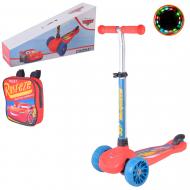 Самокат Disney Cars красный LS2214