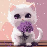 Картина по номерам Солнечное мурлыканье ©art_selena_ua Ideyka