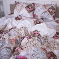 Комплект постельного белья Сатин 22-1270 Myrrh 200х220 см мультиколор MirSon