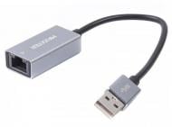 Адаптер Maxxter USB на Ethernet 100 Mbps темно-серый NEA-U2-01