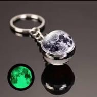 Брелок для ключів планета Місяць Брелок для ключів планета Місяць